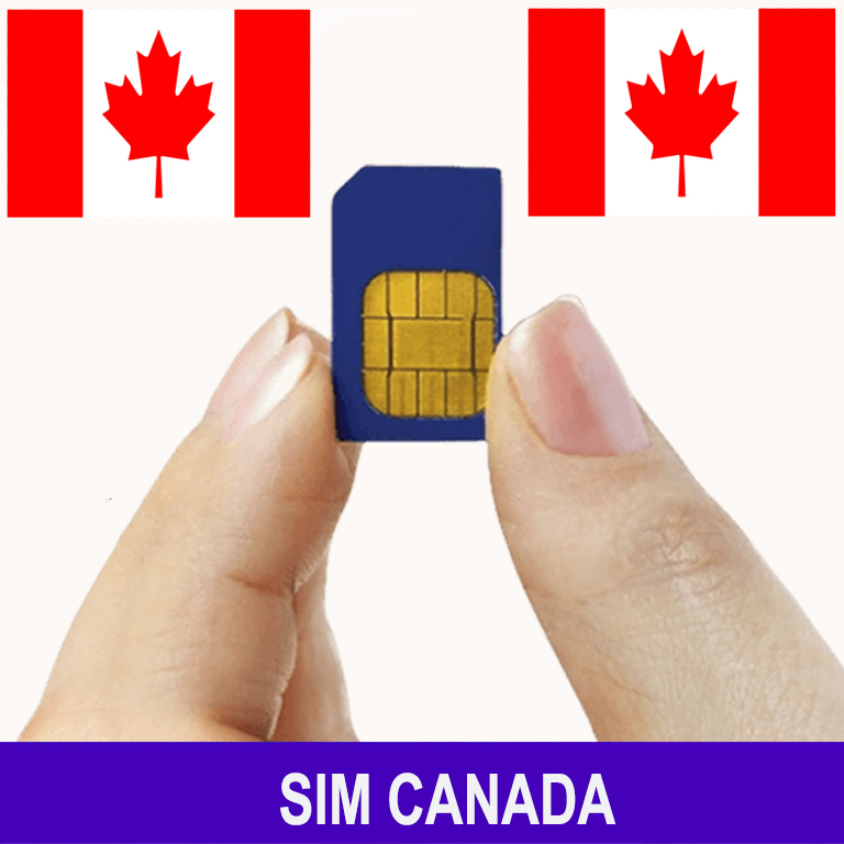 Sim Canada – Sim 3G/4G Du Lịch Canada