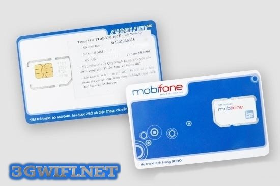 Sim 3G Mobifone tặng 9GB tốc độ cao nhất