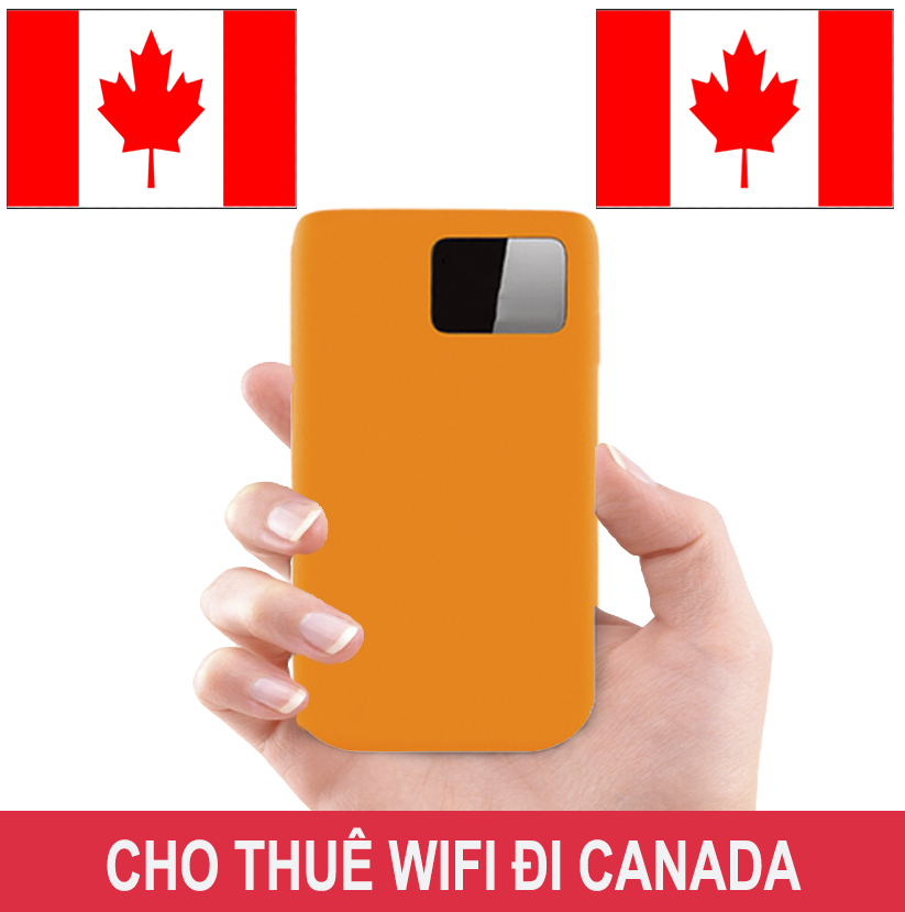 Cho thuê cục phát Wifi đi Canada