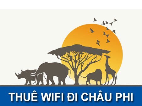 Cho thuê cục phát Wifi đi Châu Phi (Africa)