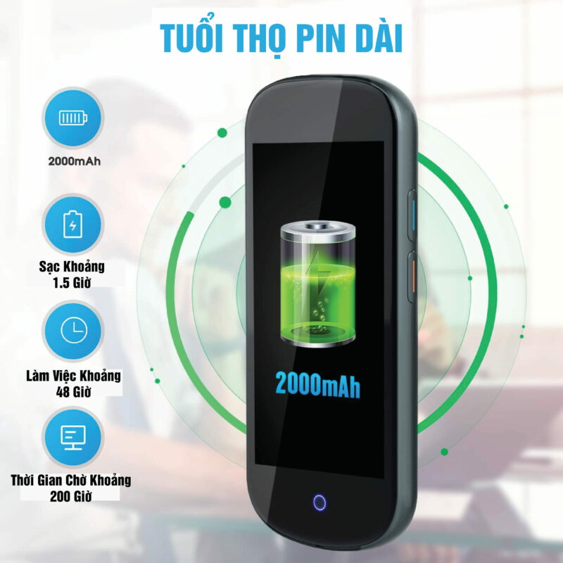 Máy Phiên Dịch VTalk Plus 2023 - Máy Phiên Dịch Mang Thương Hiệu Việt Nam