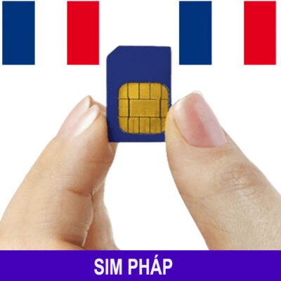 Sim Pháp (France) - Sim 3G/4G Du Lịch Pháp