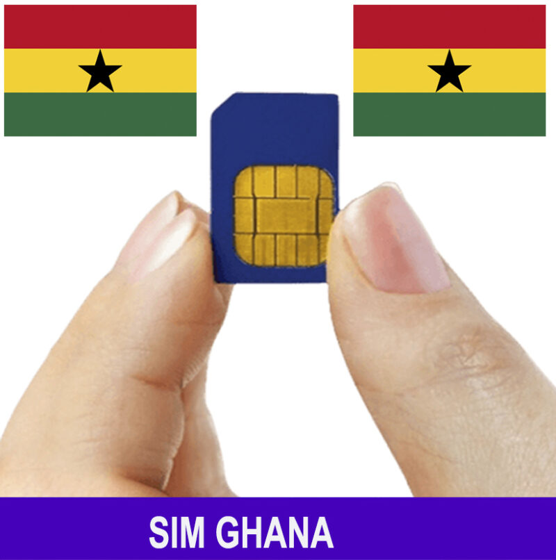 Sim Ghana – Sim 3G/4G Du Lịch Ghana