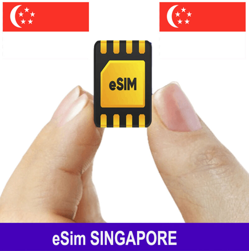 ESim Singapore, ESim 4G Du Lịch Singapore, ESim Quốc Tế Singapore