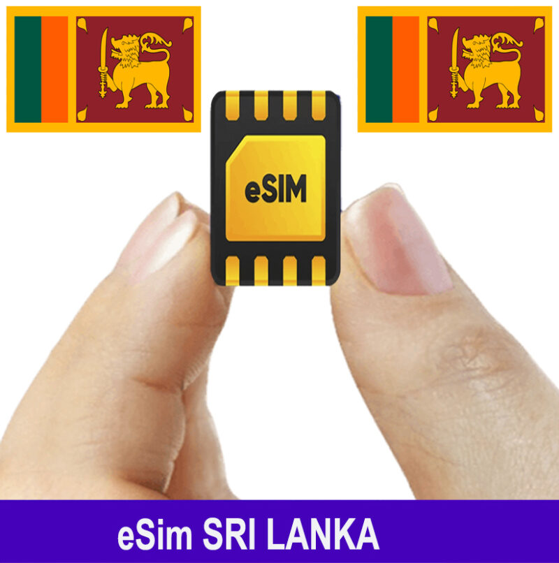 ESim Lanka, ESim 4G Du Lịch Lanka, ESim Quốc Tế Lanka