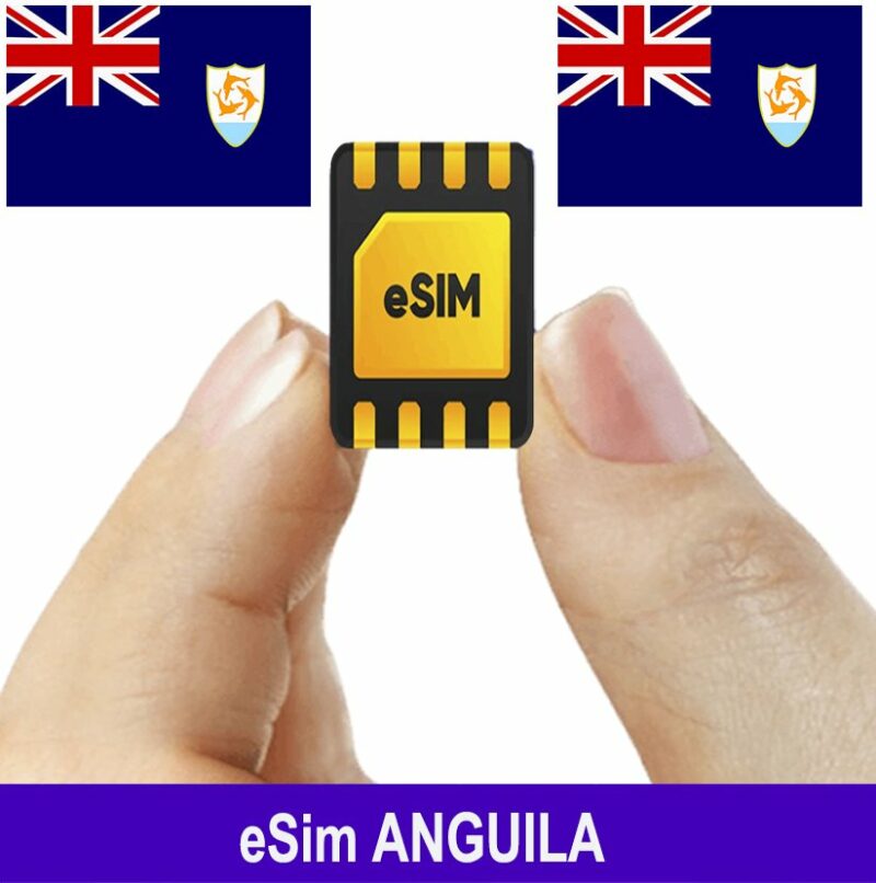 ESim Anguilla, ESim 4G Du Lịch Anguilla, ESim Quốc Tế Anguilla