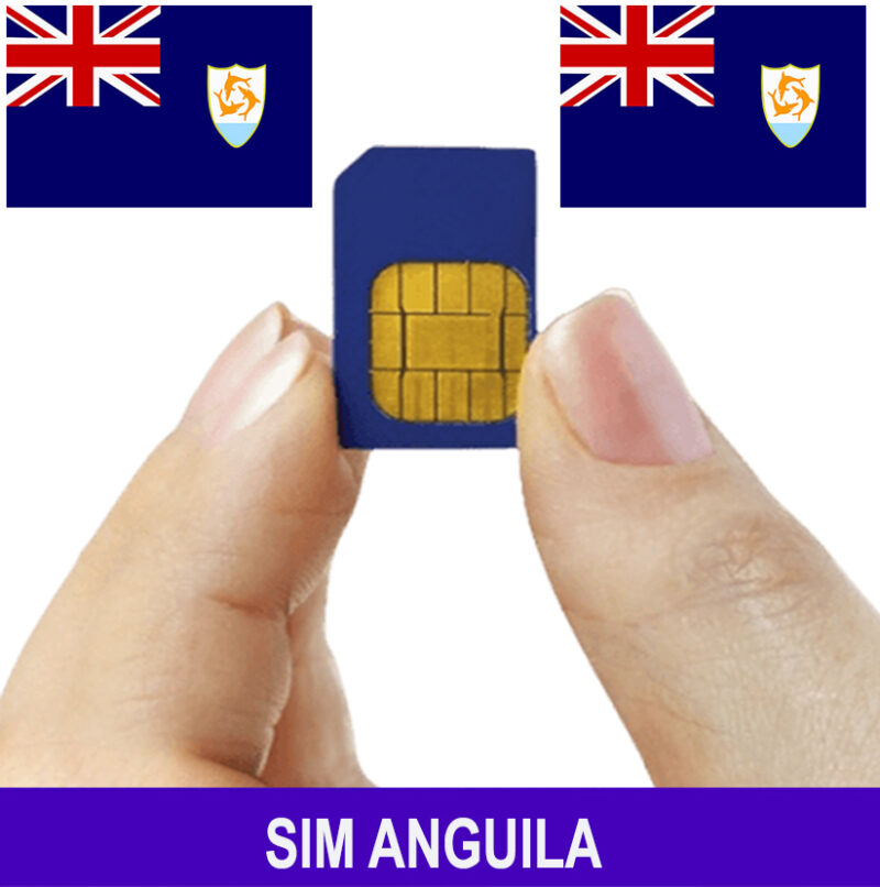 Sim Anguilla – Sim 3G/4G Du Lịch Anguilla