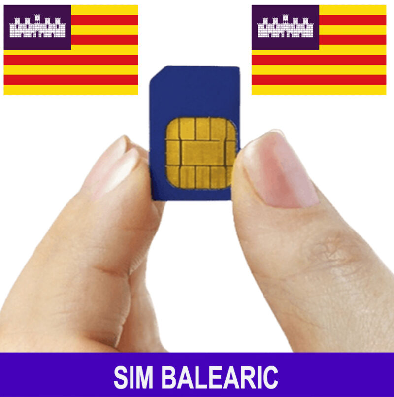 Bán Sim Balearic – Sim 3G/4G Đi Du Lịch Balearic