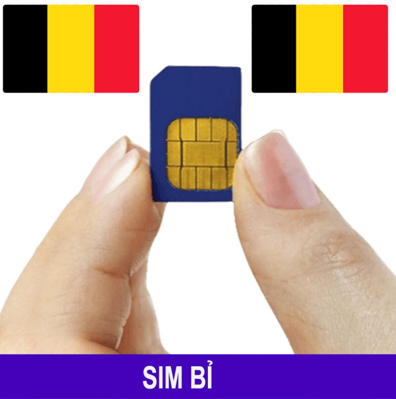 Sim Bỉ (Belgium) – Sim 3G/4G Du Lịch Bỉ