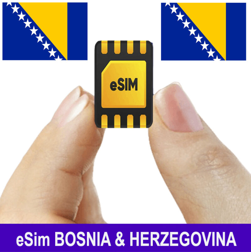 ESim Bosnia Và Herzegovina, ESim 4G Du Lịch Bosnia Và Herzegovina, ESim Quốc Tế Bosnia Và Herzegovina