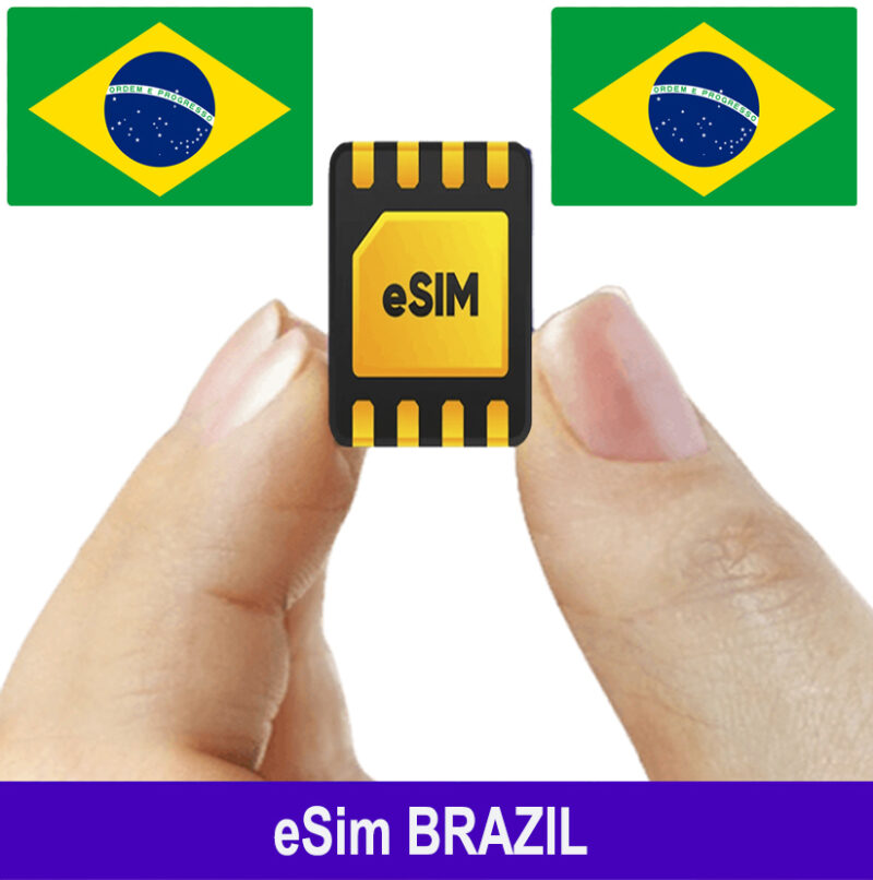 ESim Brazil, ESim 4G Du Lịch Brazil, ESim Quốc Tế Brazil