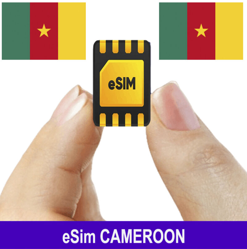 ESim Cameroon, ESim 4G Du Lịch Cameroon, ESim Quốc Tế Cameroon