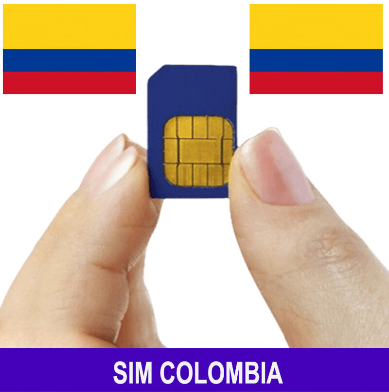 Sim Colombia – Sim 3G/4G Du Lịch Colombia