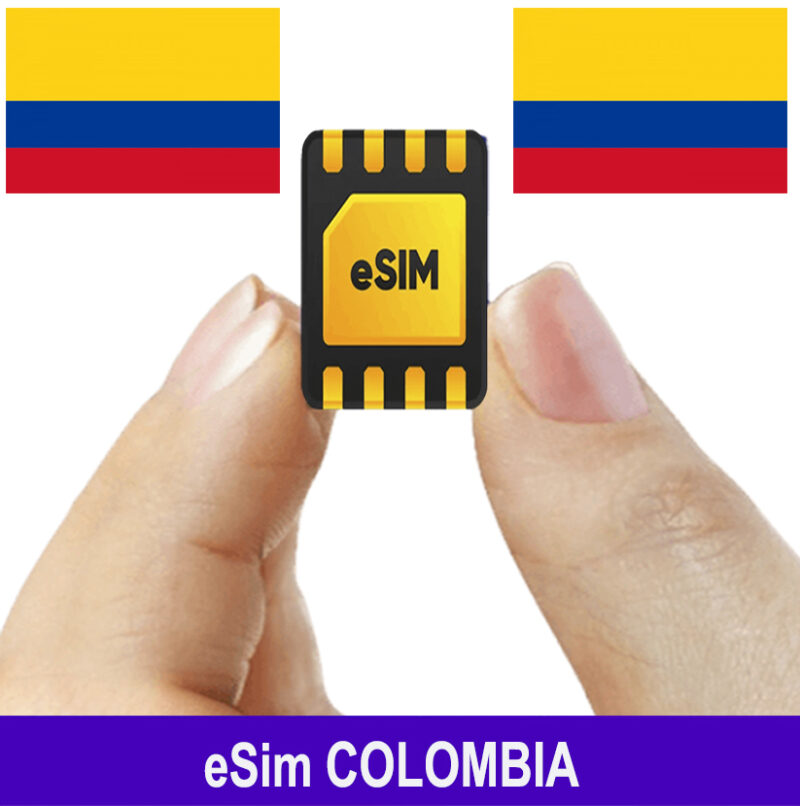 ESim Colombia, ESim 4G Du Lịch Colombia, ESim Quốc Tế Colombia