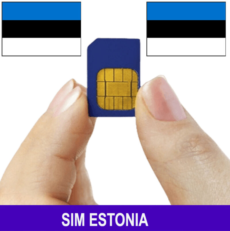 Sim Estonia – Sim 3G/4G Du Lịch Estonia