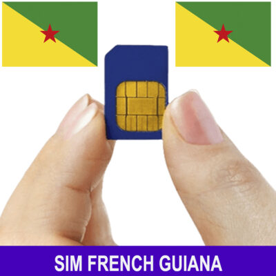 Bán Sim French Guiana – Sim 3G/4G Đi Du Lịch French Guiana