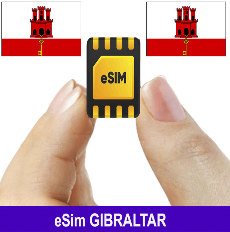 ESim Gibraltar, ESim 4G Du Lịch Gibraltar, ESim Quốc Tế Gibraltar