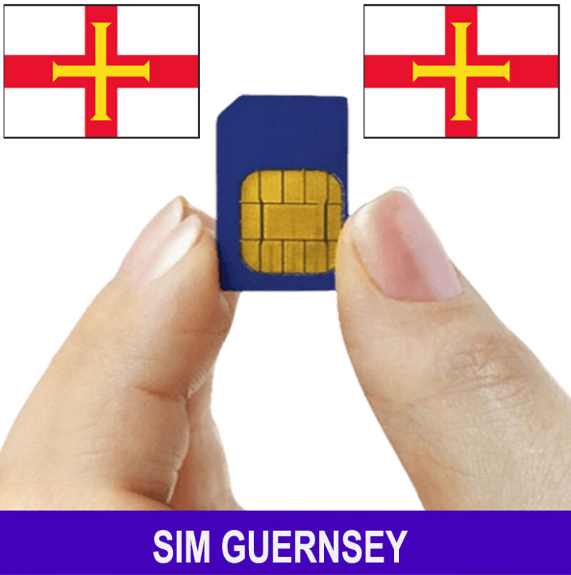 Bán Sim Guernsey- Sim 3G/4G Đi Du Lịch Guernsey