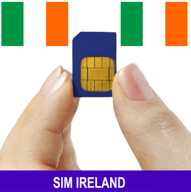 Sim Ireland – Sim 3G/4G Du Lịch Ireland