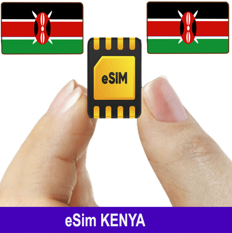 ESim Kenya, ESim 4G Du Lịch Kenya, ESim Quốc Tế Kenya