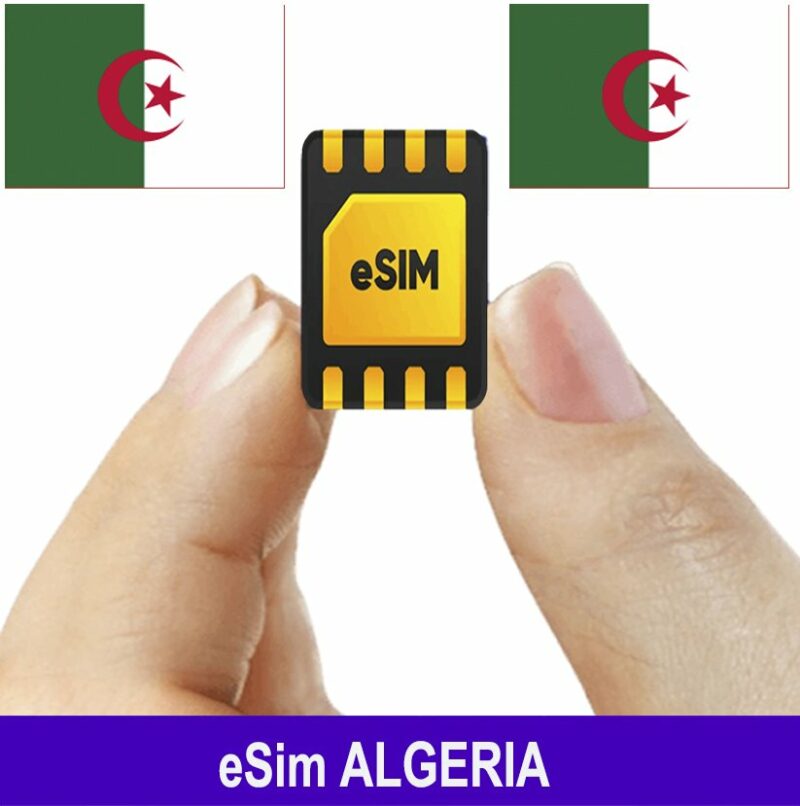 ESim Algeria, ESim 4G Du Lịch Algeria, ESim Quốc Tế Algeria