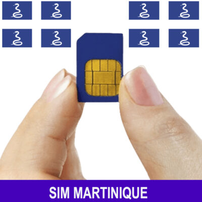 Sim Martinique – Sim 3G/4G Du Lịch Martinique