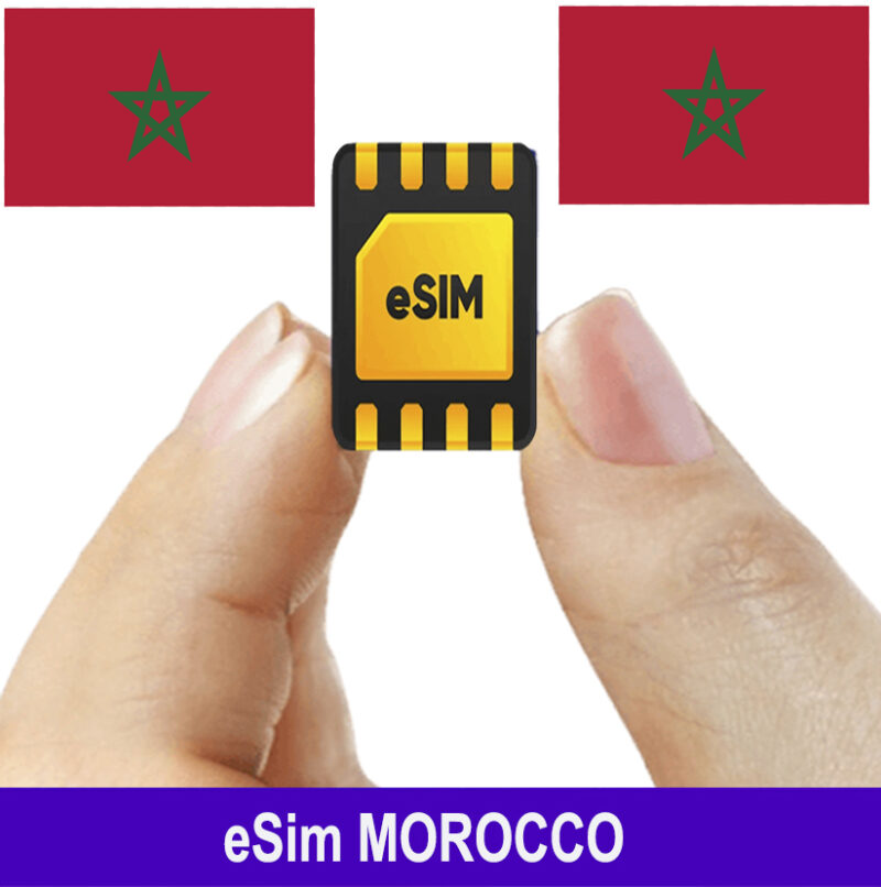 ESim Morocco, ESim 4G Du Lịch Morocco, ESim Quốc Tế Morocco