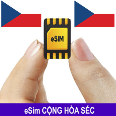 ESim Séc, ESim 4G Du Lịch Séc, ESim Quốc Tế Séc