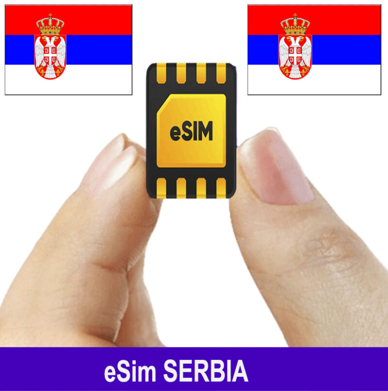 ESim Serbia, ESim 4G Du Lịch Serbia, ESim Quốc Tế Serbia