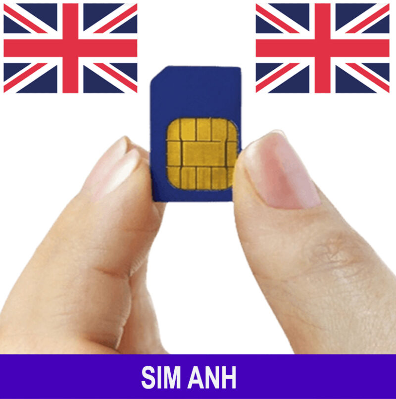 Sim Anh (England) – Sim 3G/4G Du Lịch Vương Quốc Anh