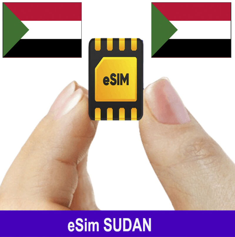 ESim Sudan, ESim 4G Du Lịch Sudan, ESim Quốc Tế Sudan