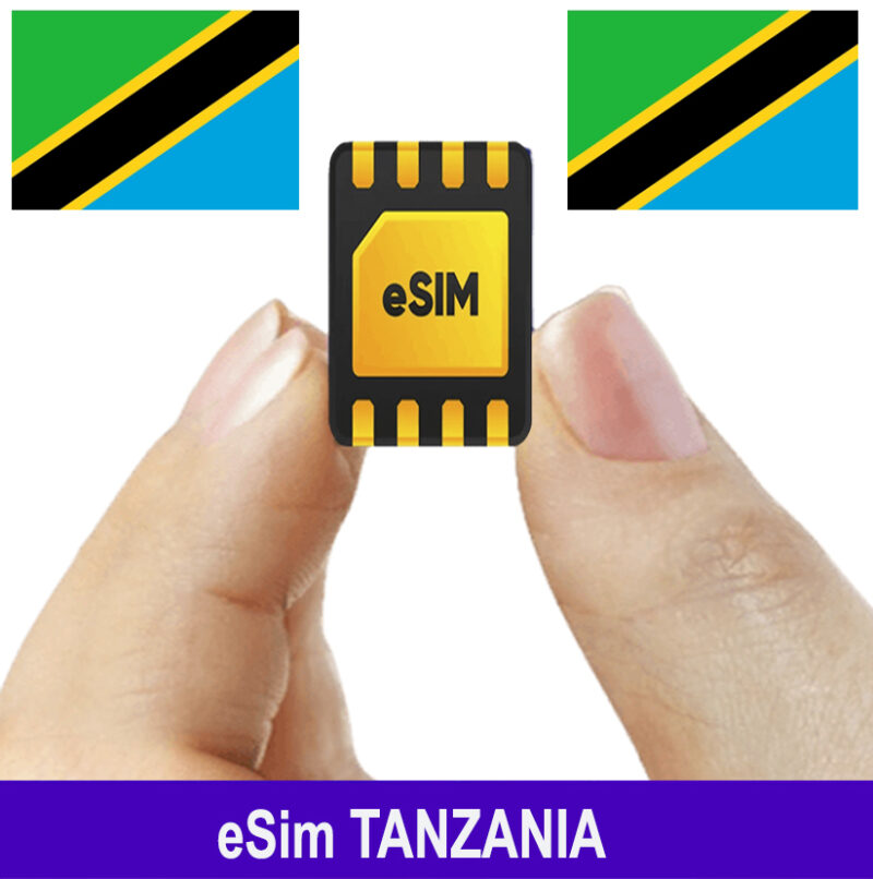 ESim Tanzania, ESim 4G Du Lịch Tanzania, ESim Quốc Tế Tanzania