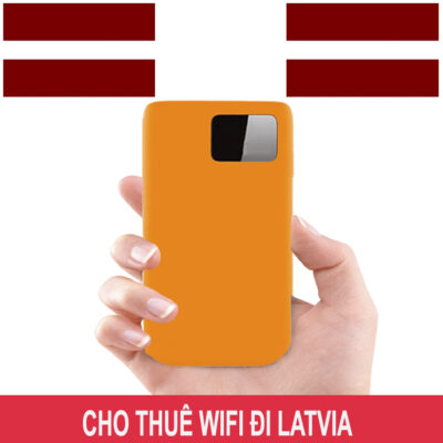 Cho Thuê Cục Phát Wifi Đi Latvia