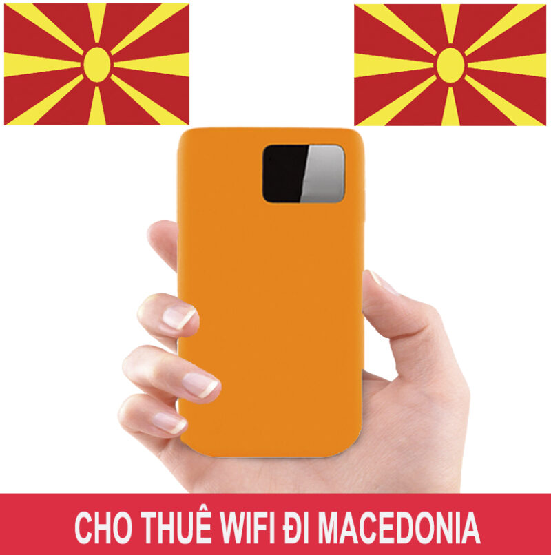 Cho Thuê Cục Phát Wifi Đi Macedonia