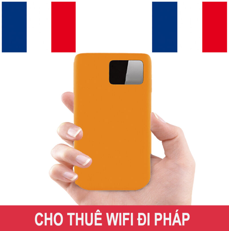 Cho Thuê Cục Phát Wifi Đi Pháp (France)