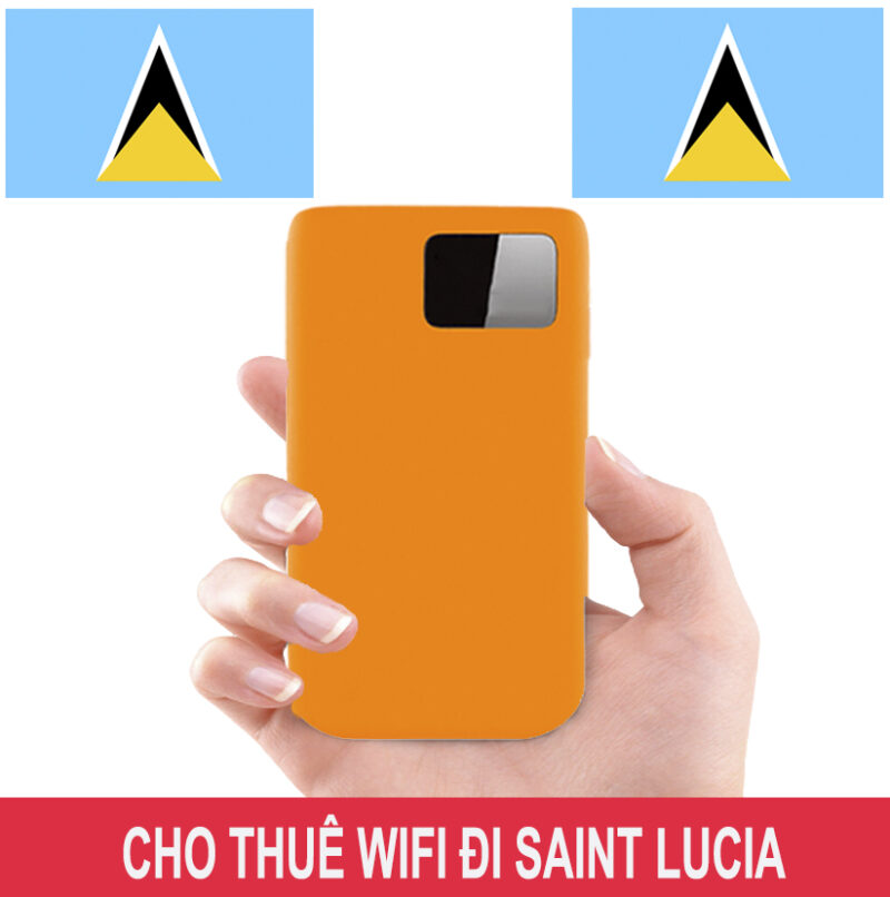 Cho Thuê Cục Phát Wifi Đi Saint Lucia