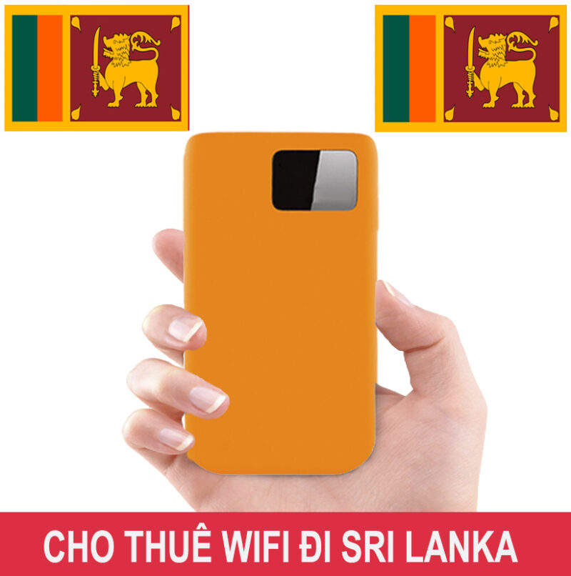 Cho Thuê Cục Phát Wifi Đi Sri Lanka