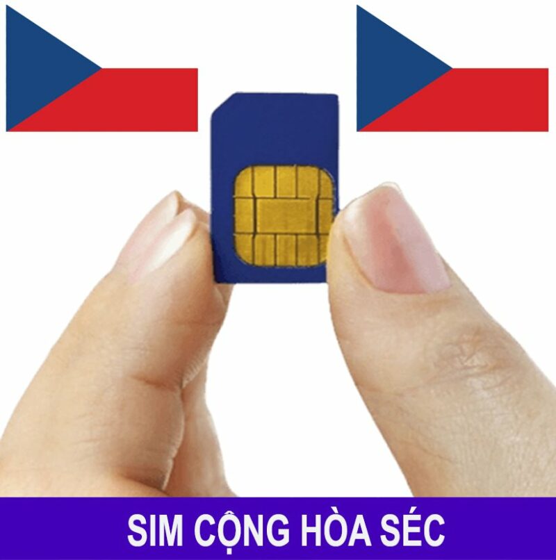 Sim Séc – Sim 3G/4G Du Lịch Séc