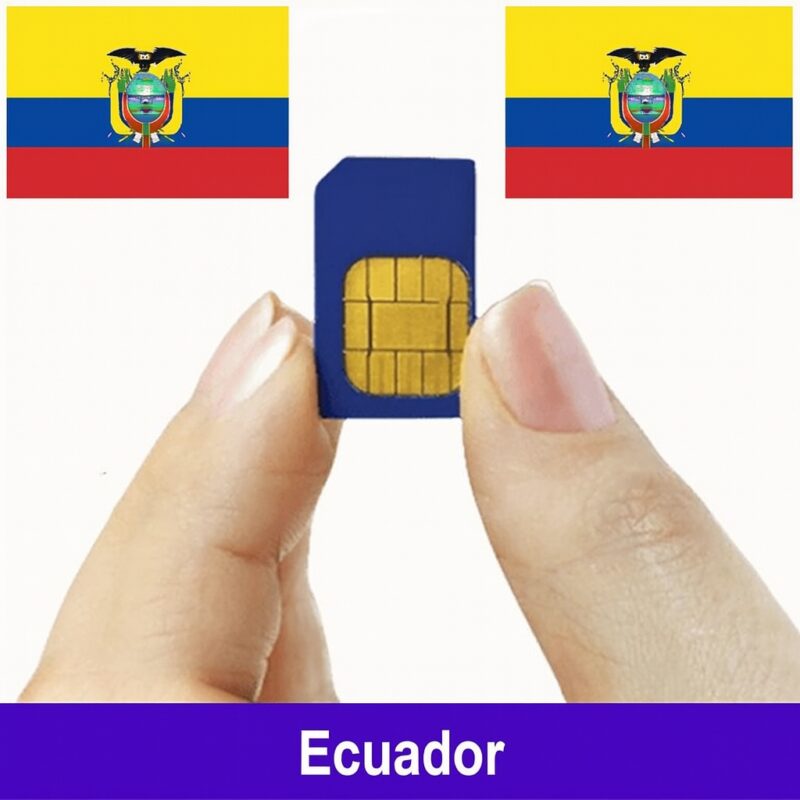 Mua Sim Ecuador, eSIM Ecuador – Sim 4G/5G Du Lịch Ecuador Mới Nhất
