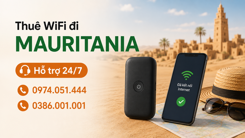 THUÊ WIFI ĐI MAURITANIA&nbsp;