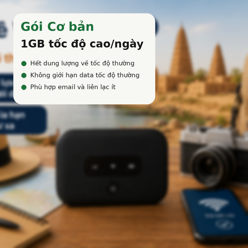 THUÊ WIFI ĐI CHAD