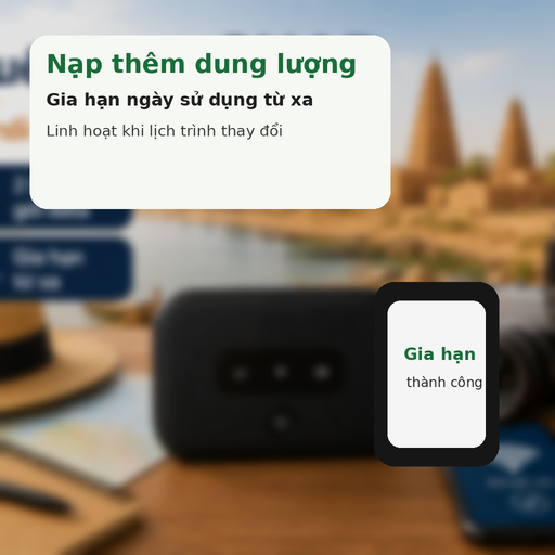 THUÊ WIFI ĐI CHAD