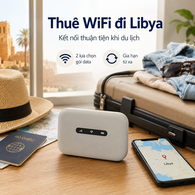 THUÊ WIFI ĐI LIBYA