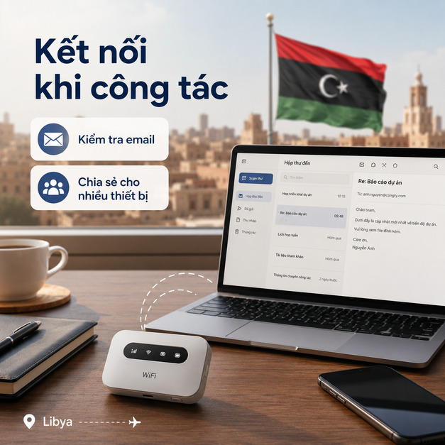THUÊ WIFI ĐI LIBYA