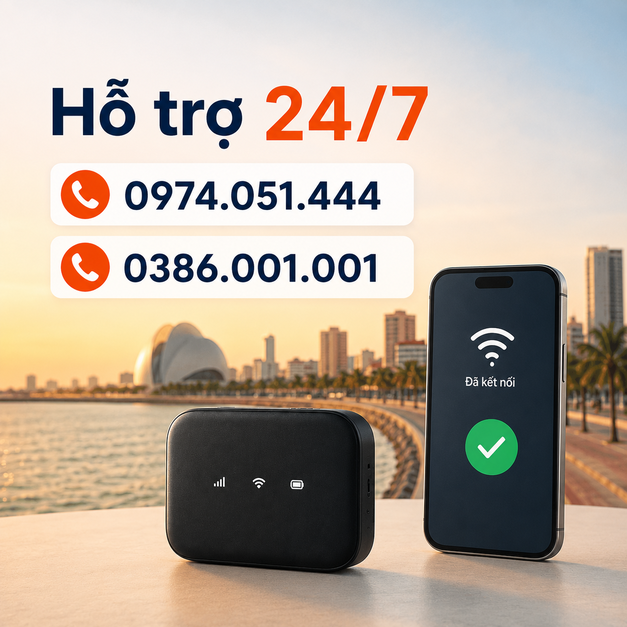 THUÊ WIFI ĐI ANGOLA