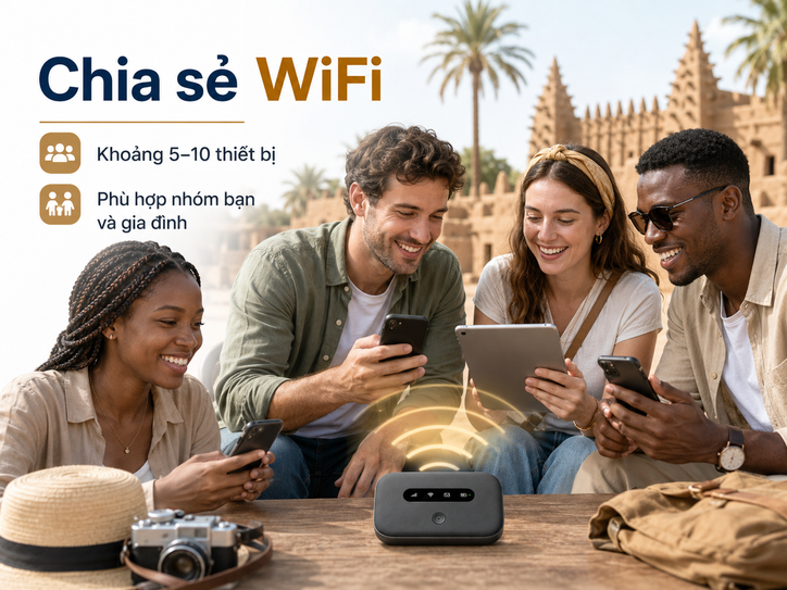 THUÊ WIFI ĐI MALI