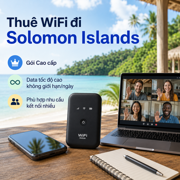 thuê WiFi đi Solomon Islands