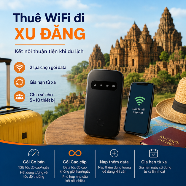 thuê WiFi đi Xu Dang