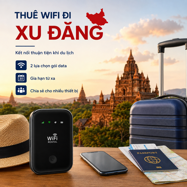 thuê WiFi đi Xu Dang