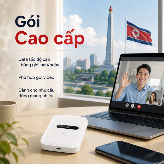 THUÊ WIFI ĐI TRIỀU TIÊN